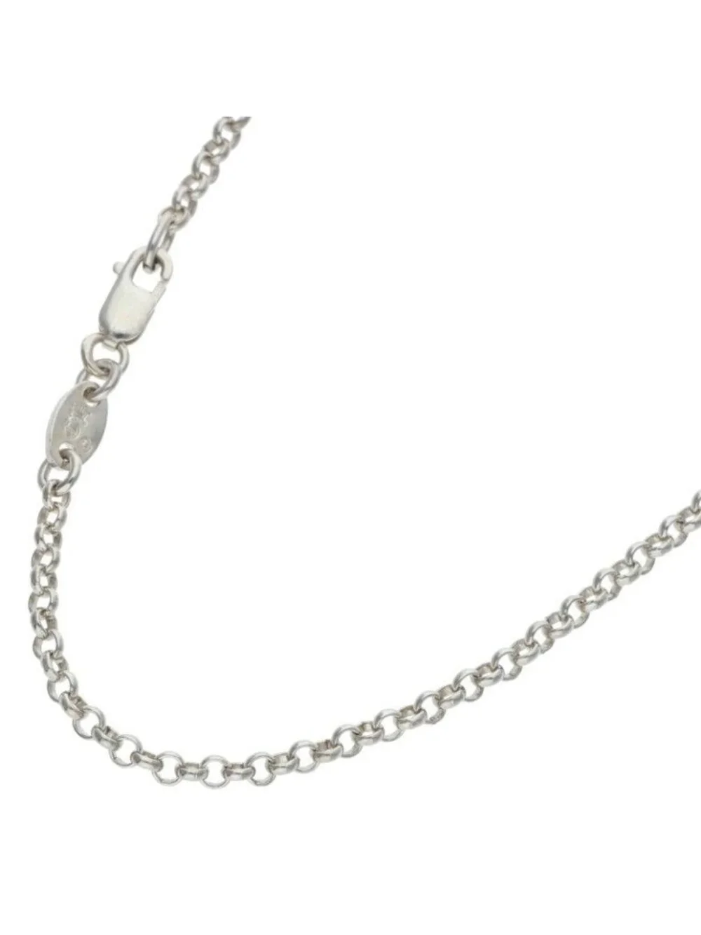 Chrome Hearts Neckchain Roll Chain Silver Necklace